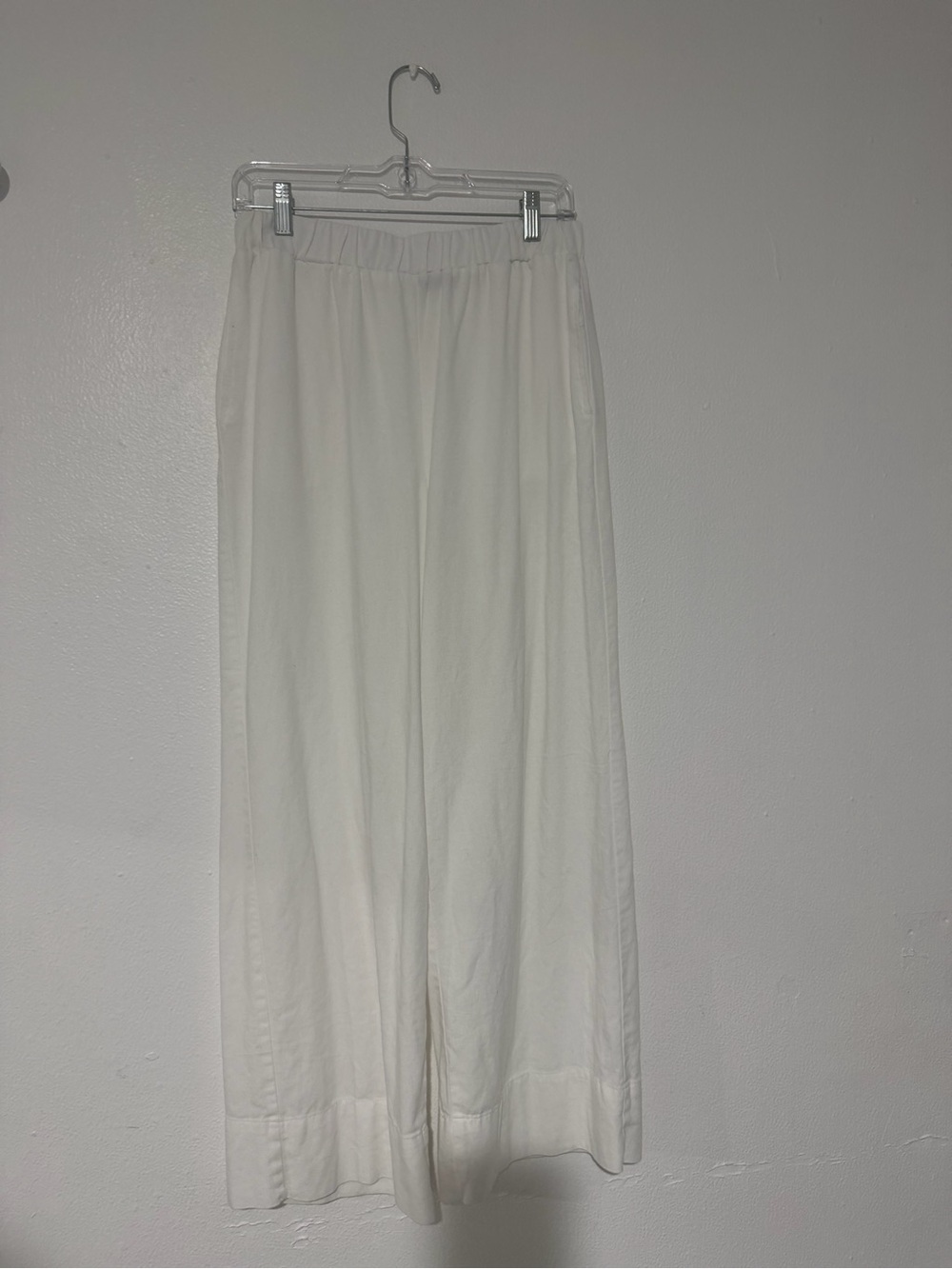 Ci Sono Women's Wide-Leg Elastic-Waist Pants — White